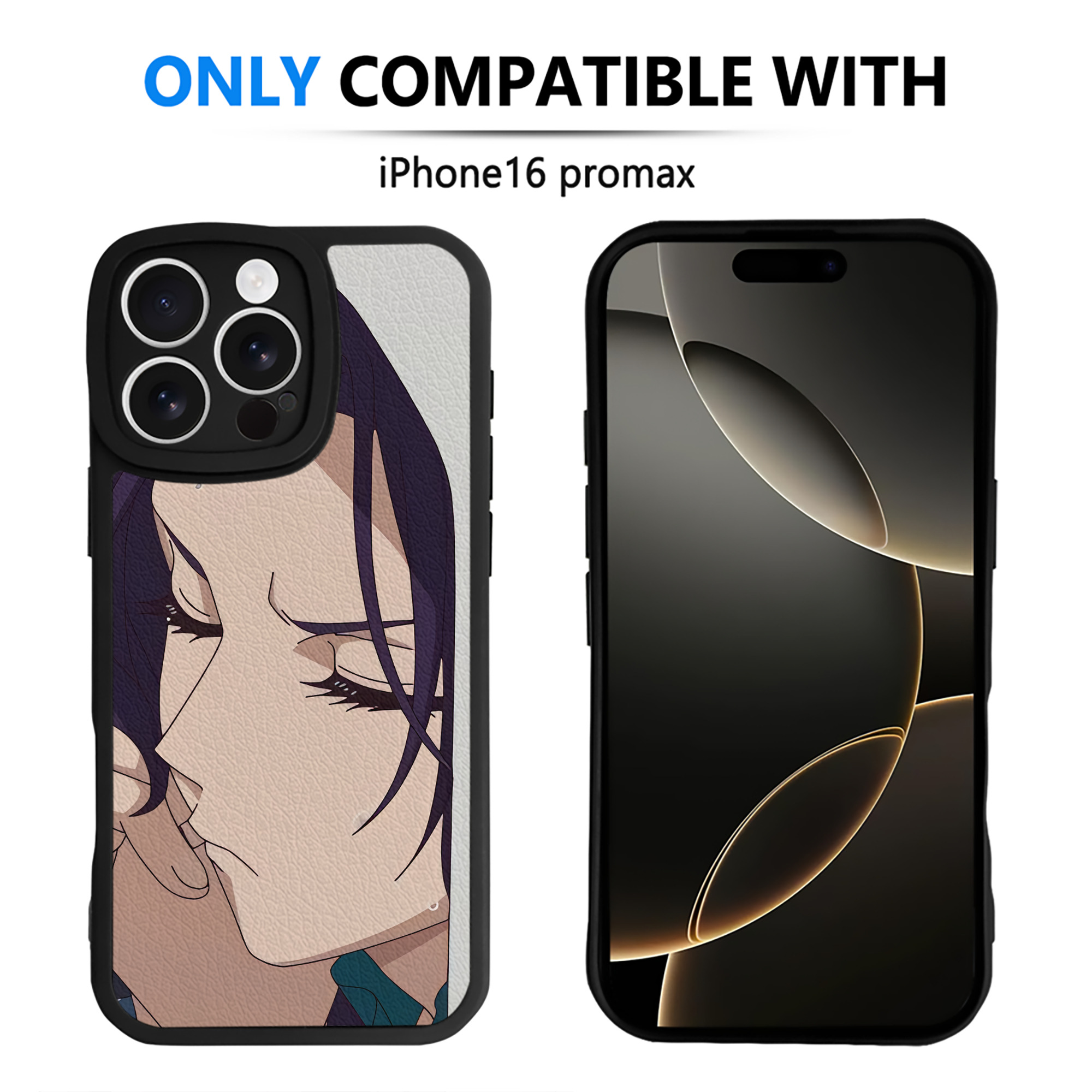 （画像用） 薬屋のひとりごと The Apothecary Diaries 【iPhone 16シリーズ対応】シリコンスマホケース（レザー調） 材質：シリコン